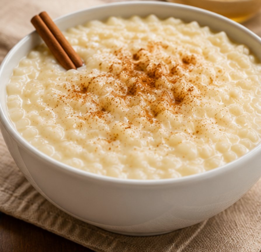 Arroz doce — riz au lait à la cannelle