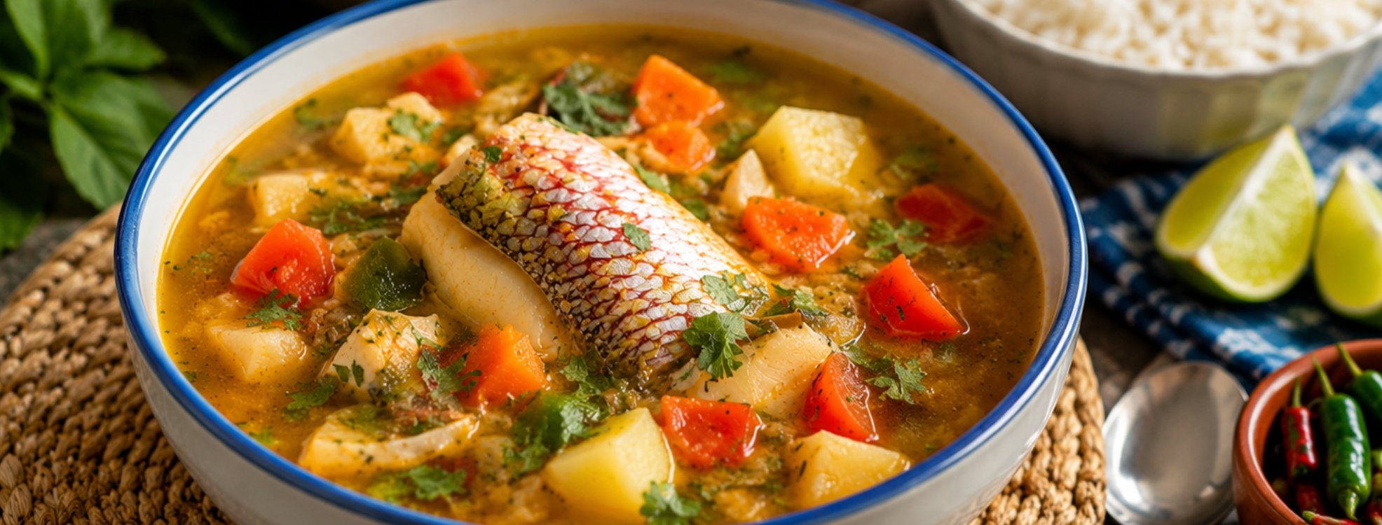 Caldo de peixe — bouillon de poisson capverdien