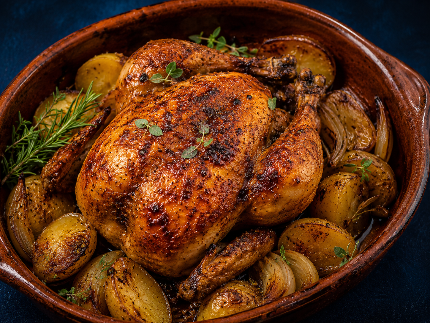 Frango assado — poulet rôti piri-piri