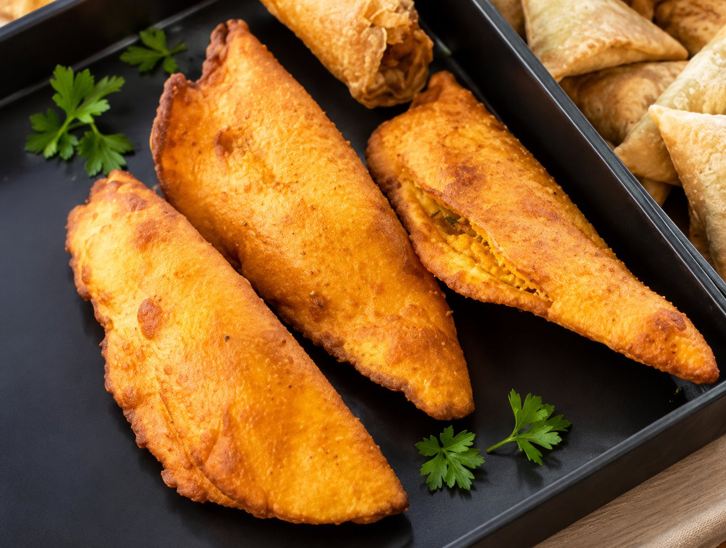 Pastéis de milho — pastels de maïs