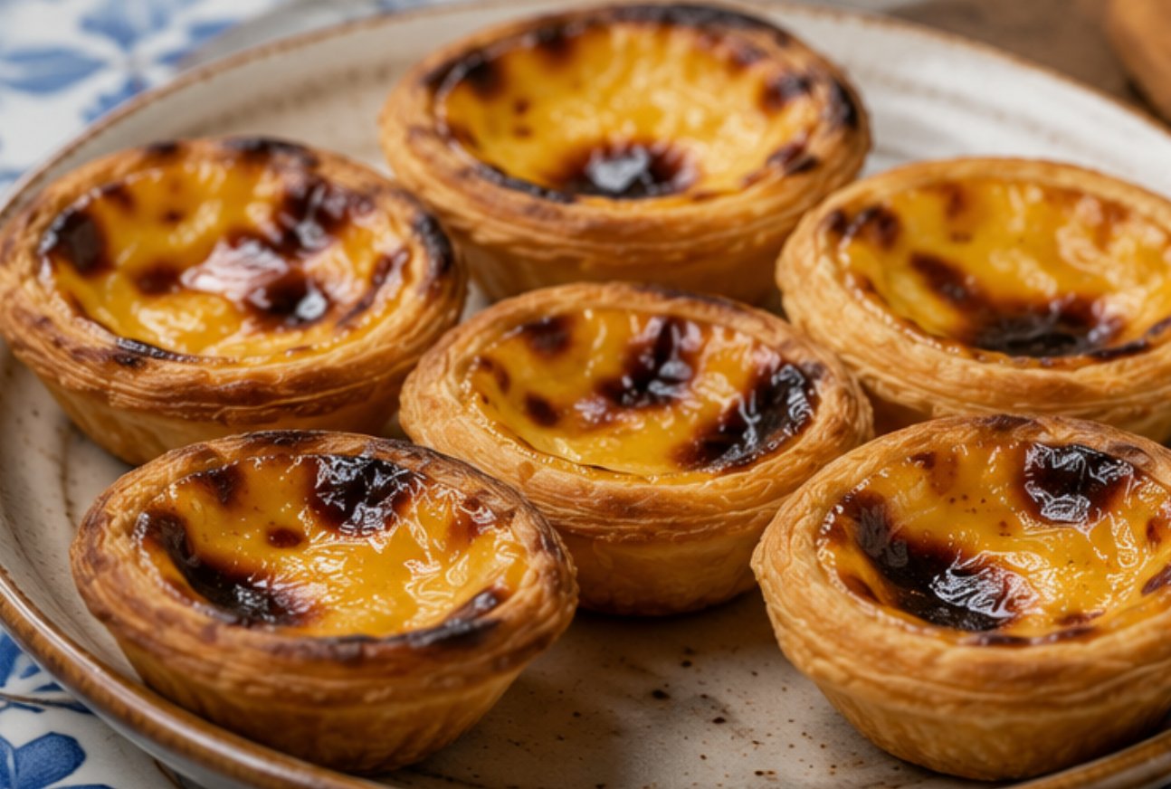 Pastéis de nata — feuilletés crème portugais
