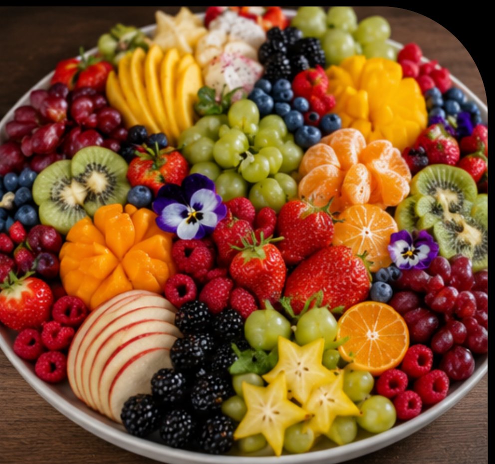 Plateau premium de fruits frais
