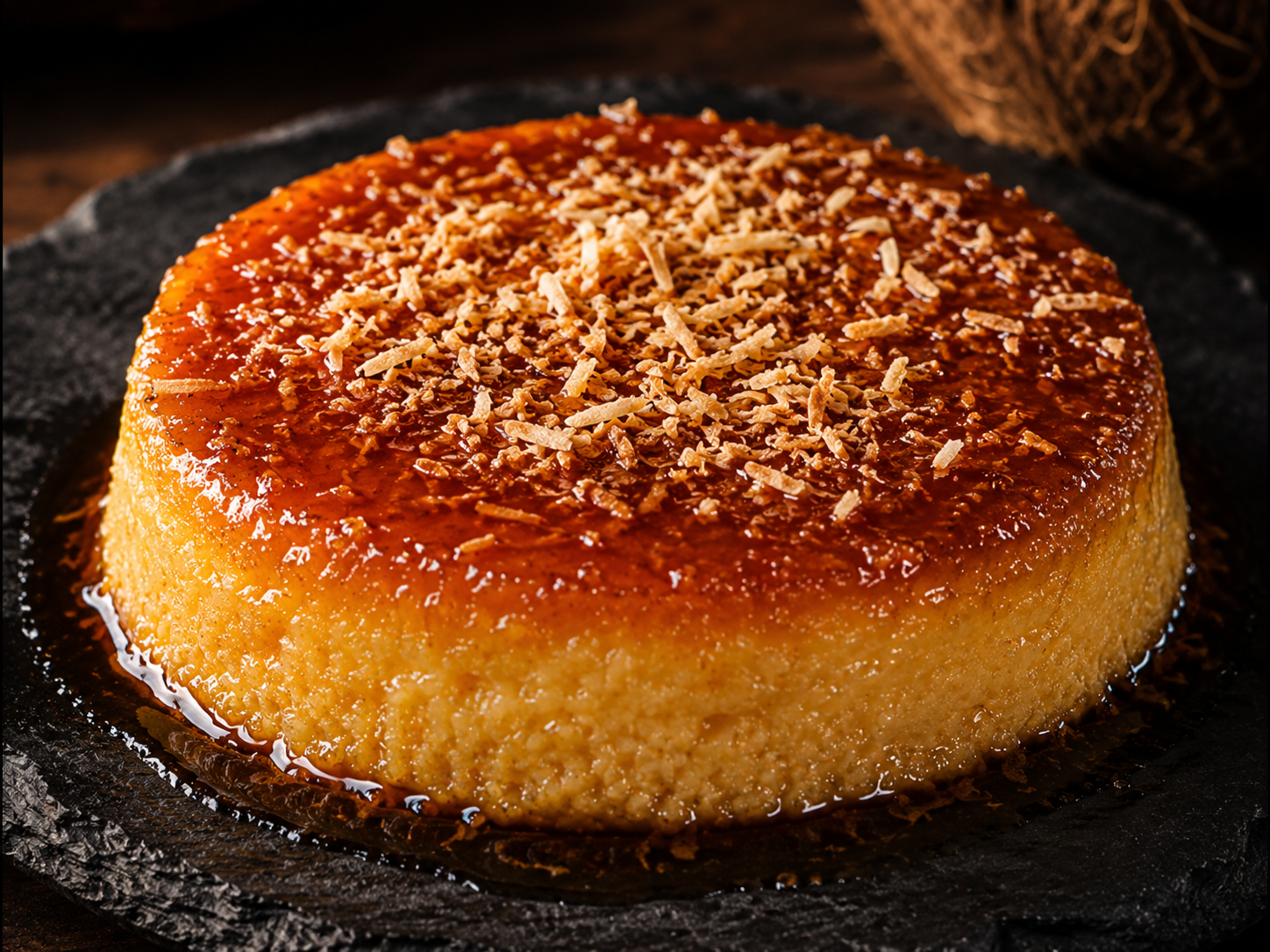 Pudim de coco